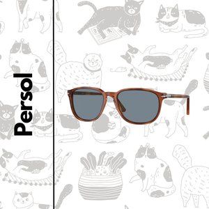 PERSOL PO3019S Sunglasses in Terra DI Siena (Like New)